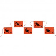 Creepy Witch Halloween Pennant Bunting